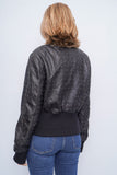 Jacket Negro detail leather Talla Xl Image 2