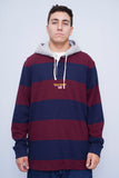 Polerón Burdeo/azul marino polo ralph lauren Talla Xl Image 0