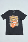 Polera casual  negro the rolling stone talla S 785