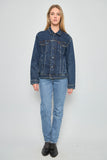 Chaqueta denim  azul levis talla M 206