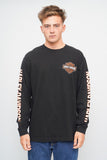Polera Negro harley davidson Talla L Image 0