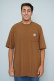 Polera Café Carhartt Talla Xl Image 0