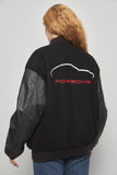 Bomber casual  negro porsche talla L 169