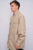 Camisa Beige Fr Carhartt Talla L Image 1