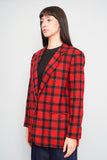 Blazer escocesa roja requirements Talla 12 Image 1