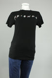 Polera Negro Friends Talla S