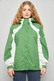 Cortaviento casual  verde columbia talla L 185