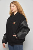 Bomber casual  negro porsche talla L 169