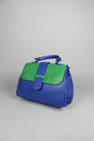 Cartera/Mochila verde/azul Vera Pelle Talla TU Image 1