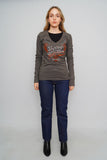 Polera Gris harley davidson Talla M Image 3