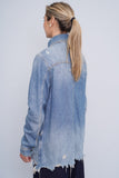 Jacket Azul Free People Talla Xs Image 2