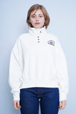 Polerón crema champion Talla L