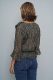 Blusa Verde Jones New York Talla 38 Image 2