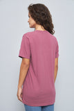 Polera casual  rosado ripndip talla M 629