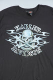 Polera casual  negro harley davidson talla Xl 726