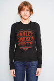Polera Negro harley davidson Talla S Image 0