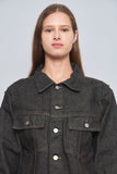 Chaqueta denim  negro calvin klein talla M 188