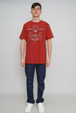 Polera Rojo harley davidson Talla L Image 3