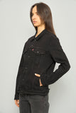 Chaqueta denim  negro levis talla M 692