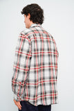Camisa escocesa gris Carhartt Talla L Image 2