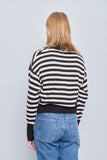Sweater negro/blanco Express Talla S Image 2
