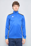 Polera casual  azul  adidas talla M 741