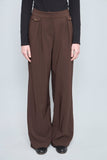 Pantalon casual  café gabriele union talla Xs 974