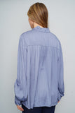 Blusa celeste Anthropologie Talla Xl Image 2