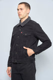 Chaqueta denim  negro levis talla M 823