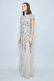 Vestido Gris Adrianna Papell Talla 12 Image 1