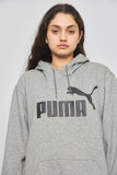 Poleron casual  gris puma talla Xxl 892