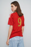 Polera Rojo Adidas Talla S Image 2