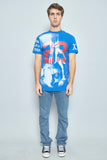 Polera Azul bare fox Talla L Image 3