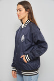 Bomber casual  azul nostalgic talla S 884