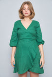 Vestido casual  verde witchery talla S 134