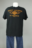 Polera Negro harley davidson Talla Xl