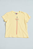 Polera casual  amarillo tommy talla S 846