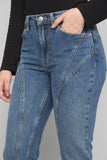 Jeans casual  azul mng talla 36 748