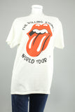 Polera Blanco The Rolling Stones Talla M