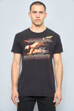 Polera casual  negro harley davidson talla L 925