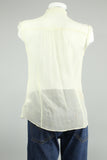 Blusa Blanco Banana Republic Talla M Image 2