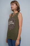 Top Verde harley davidson Talla M Image 1