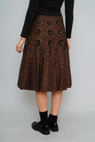 Falda Café cue Talla S Image 2
