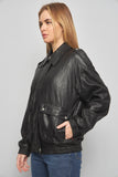 Chaqueta casual  negro levis talla M 544