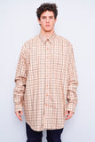 Camisa cuadrille beige Brooks Brothers Talla Xxl Image 0