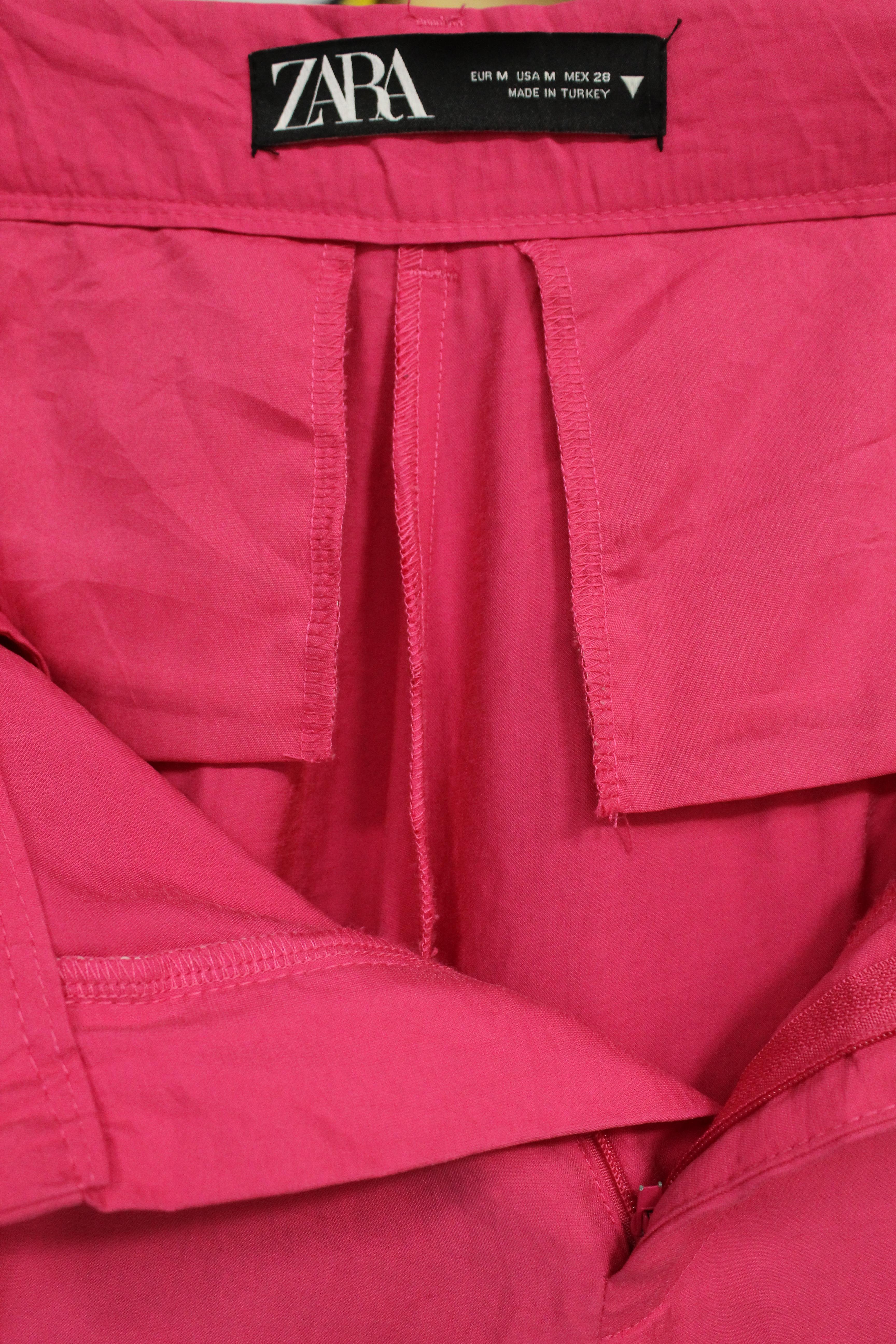 Pantalón Rosado Zara Talla M – Nostalgic