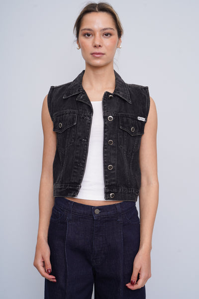 Jacket Gris Bill Blass Talla S