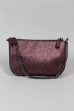 Cartera/Mochila guinda glitter Coach Talla TU Image 2