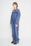 Conjunto/Enterito denim azul favorite daughter Talla S Image 1