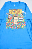 Polera casual  azul the big bang talla Xl 541